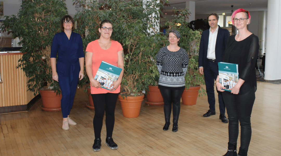 Ausbildung neue Azubis in der Moritz Klinik für bundesweit neue generalistische Pflegeausbildung
