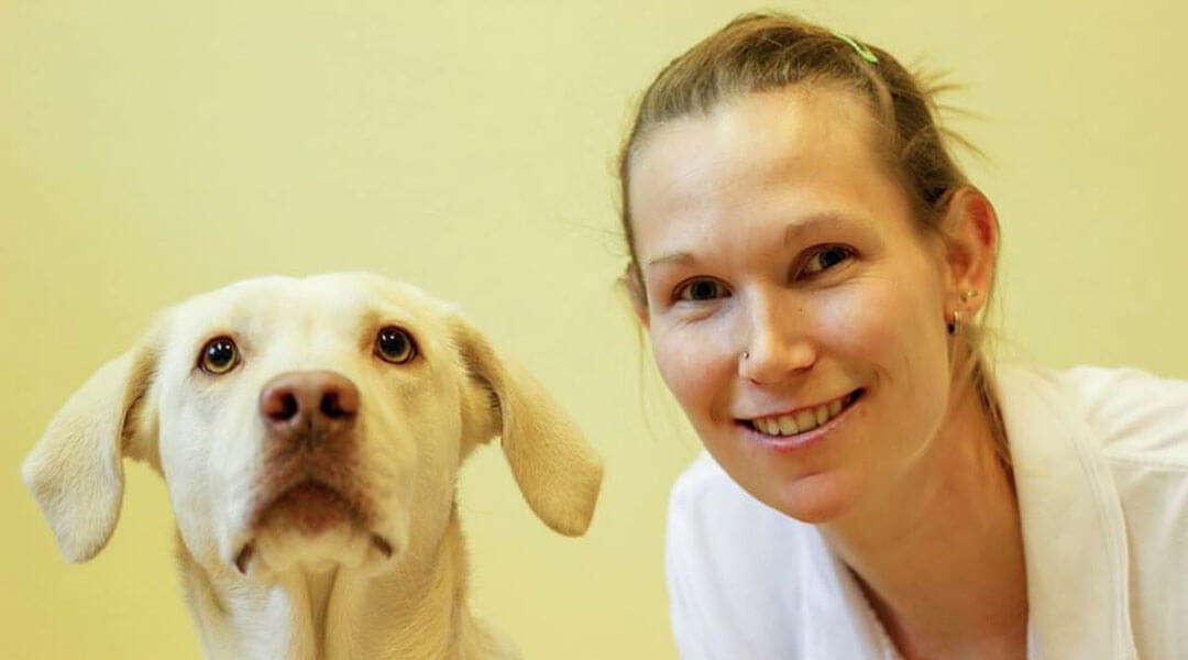 Tiergestützte Therapie mit Therapiehund Lea